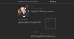 Desktop Screenshot of odedwelgreen.com